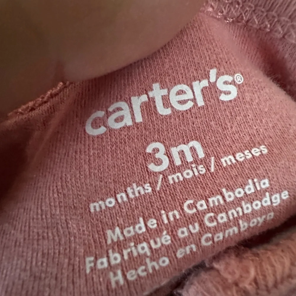 Carters 3 months footsie